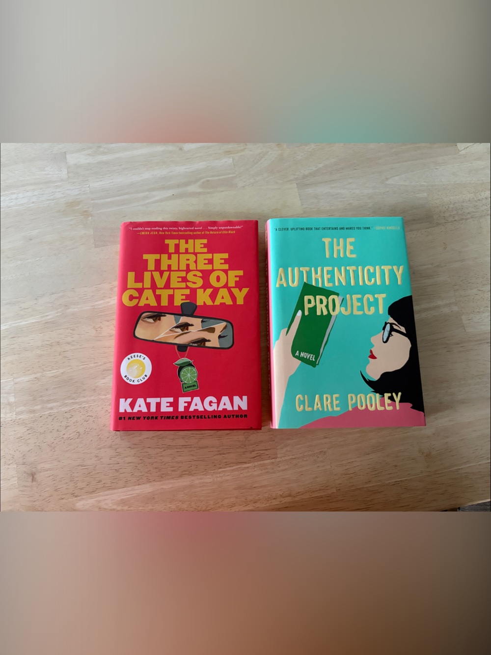The Three Lives of Cate Kay - Red Hardcover Book
